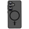 Θήκη Tech-Protect Magmat MagSafe για Samsung Galaxy S26+, μαύρη ματ