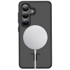 Θήκη Tech-Protect Magmat MagSafe για Samsung Galaxy S26+, μαύρη ματ