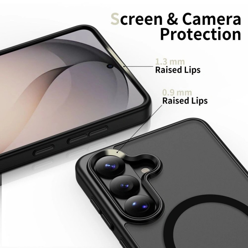 Θήκη Tech-Protect Magmat MagSafe για Samsung Galaxy S26+, μαύρη ματ