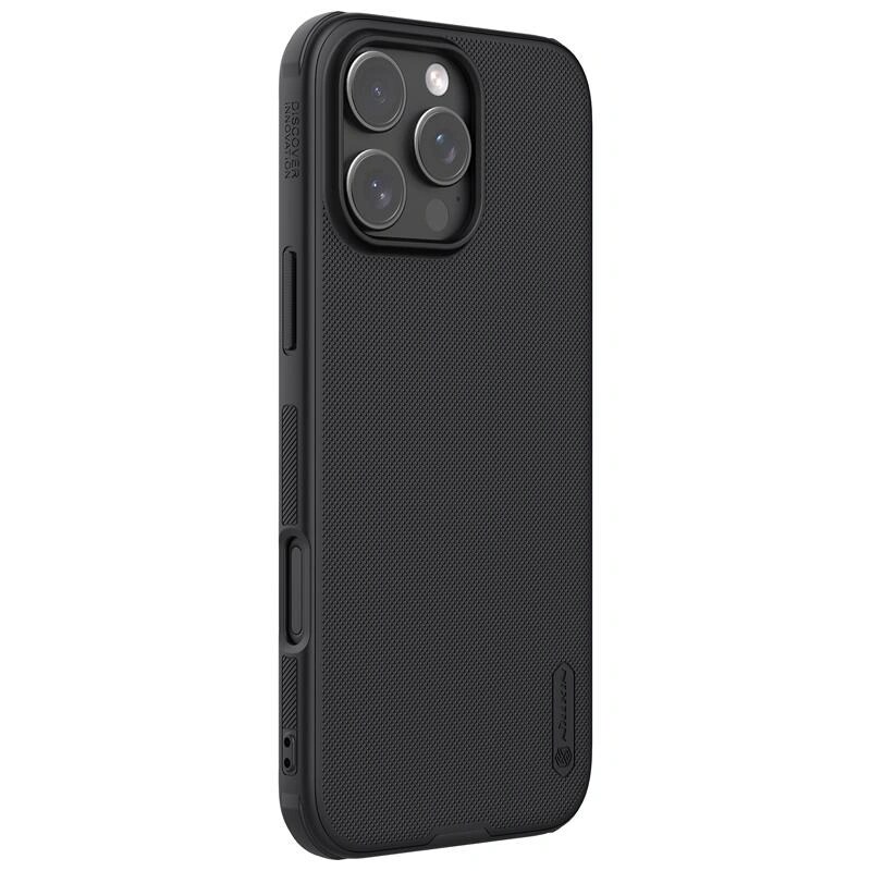 Θήκη Nillkin Super Frosted Shield Pro για Apple iPhone 16 Pro, Μαύρη