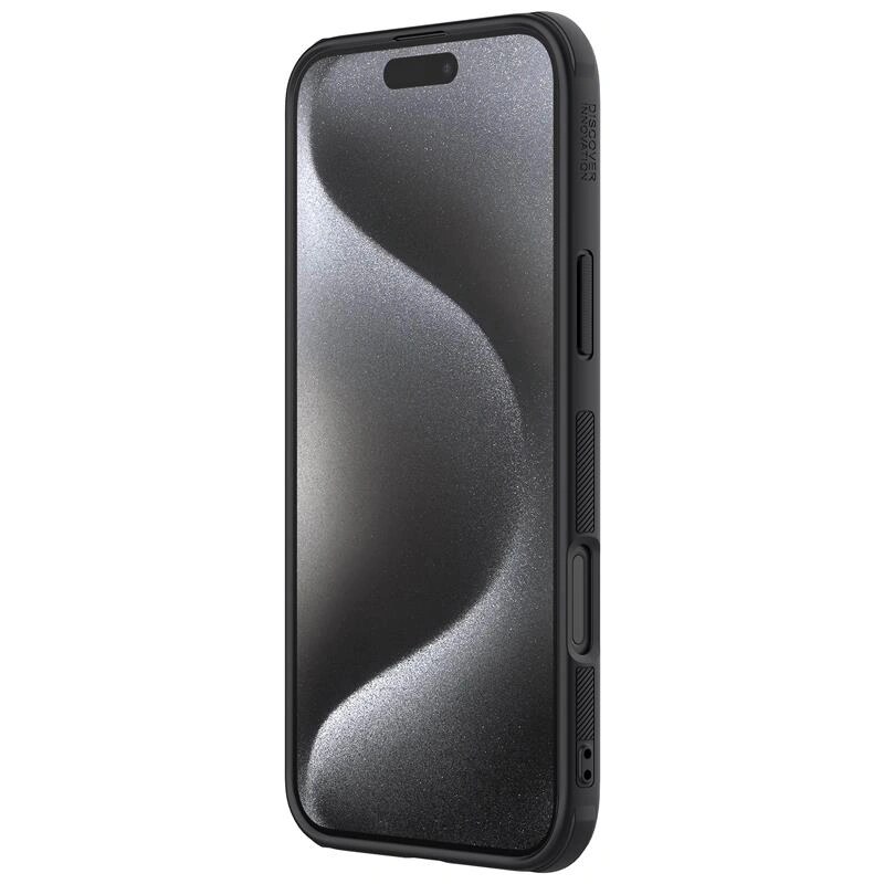 Θήκη Nillkin Super Frosted Shield Pro για Apple iPhone 16 Pro, Μαύρη