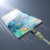 Choetech XCC-1068 PD 60W καλώδιο USB-C σε USB-C με οθόνη, 1,2 m, πράσινο