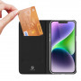 Θήκη πορτοφόλι Dux Ducis Skin Pro για Apple iPhone 15 Plus, μαύρη