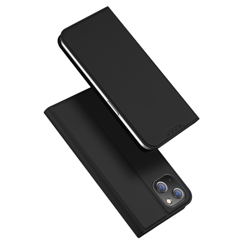 Θήκη πορτοφόλι Dux Ducis Skin Pro για Apple iPhone 15 Plus, μαύρη