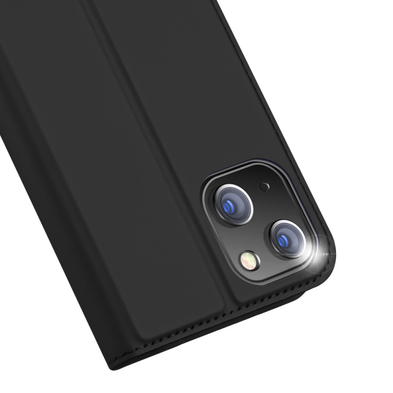 Θήκη πορτοφόλι Dux Ducis Skin Pro για Apple iPhone 15 Plus, μαύρη