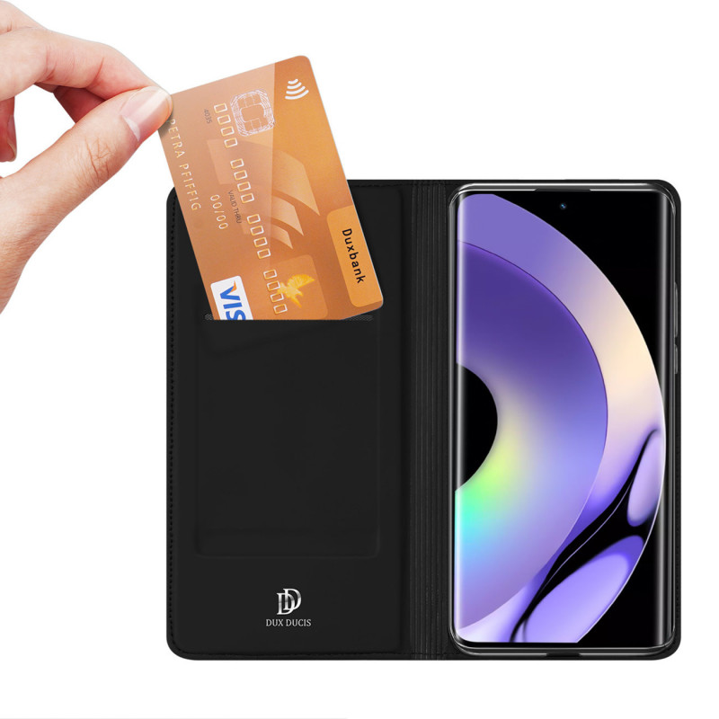 Θήκη Flip Dux Ducis Skin Pro για Realme 10 Pro, Μαύρη