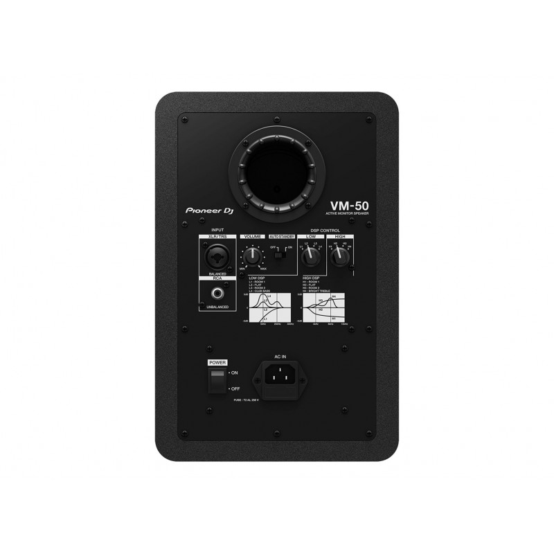 Pioneer VM-50 ηχείο 2 δρόμων, ενσύρματο, μαύρο