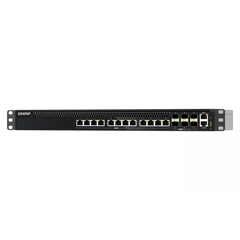 QNAP QSW-M5218-6F12T διαχειριζόμενος διακόπτης δικτύου L3, 10G Ethernet, rack 1U