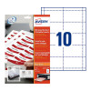 Avery Zweckform L4727-20 αυτοκόλλητες ετικέτες ονόματος, 90 x 54 mm, λευκές