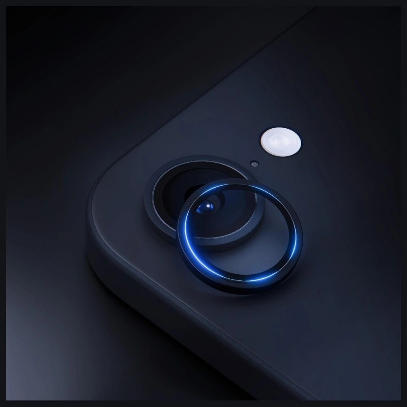 Γυαλί προστασίας φακού κάμερας 3MK HARDY Lens Protection Pro για Apple iPhone Air, μαύρο