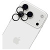 Γυαλί προστασίας φακού κάμερας 3MK HARDY Lens Protection Pro για Apple iPhone 17 Pro / 17 Pro Max, μαύρο