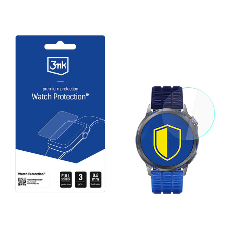 3MK FlexibleGlass Watch υβριδικό τζάμι προστασίας οθόνης για Huawei Watch GT Runner 2