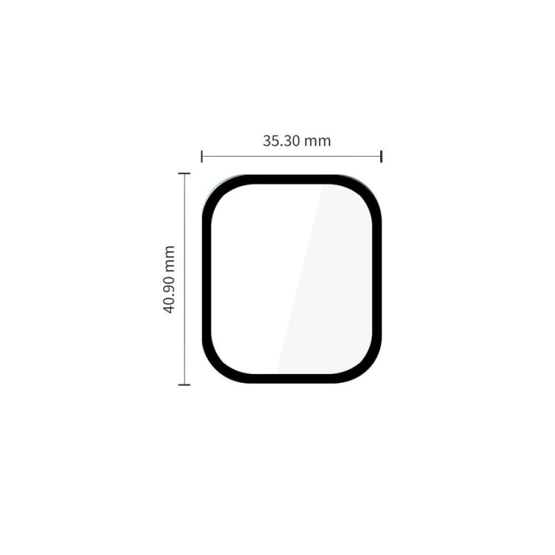 Tech-Protect Glass Flex+ Huawei Watch Fit 5 Pro Υβριδικό Γυαλί, Μαύρο (2 τεμ.)
