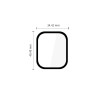 Tech-Protect Glass Flex+ Huawei Watch Fit 5 Υβριδικό Γυαλί, Μαύρο (2 τεμ.)