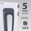 MAESTRO MR-502 Μίξερ χειρός, 500 W, Λευκό/Μαύρο