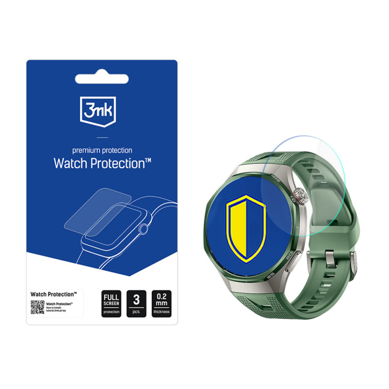 3MK Watch Protection FlexibleGlass προστασία οθόνης για Huawei Watch GT 7 Pro 46 mm