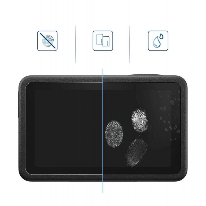 Tech-Protect Glass Fit+ Διαφανές Σκληρυμένο Γυαλί για DJI Osmo Action 5 Pro (2 τεμ.)