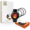 Tech-Protect Easy Set Flex+ Υβριδικό Γυαλί για Xiaomi Watch 5 (3 τεμ.), Μαύρο