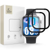 Tech-Protect Glass Flex+ THP4226 Υβριδικό Γυαλί για Huawei Watch Fit 3 / 4 (2 τεμ.), Μαύρο