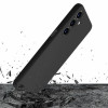 Θήκη σιλικόνης 3MK για Samsung Galaxy A15 5G, μαύρη