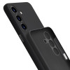 Θήκη σιλικόνης 3MK για Samsung Galaxy A15 5G, μαύρη