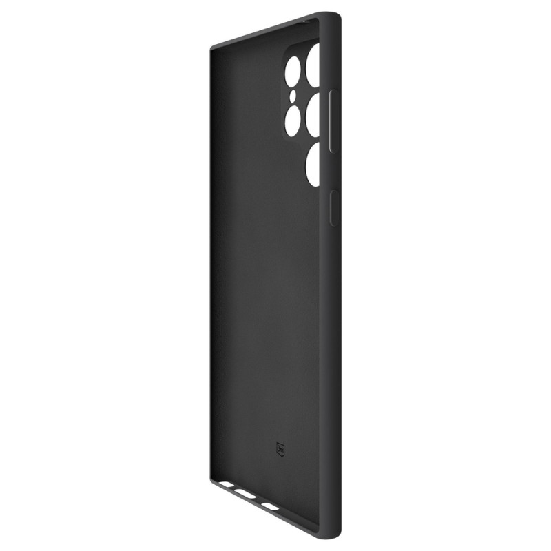 Θήκη σιλικόνης 3MK Silicone Case για Samsung Galaxy S24 Ultra, μαύρη