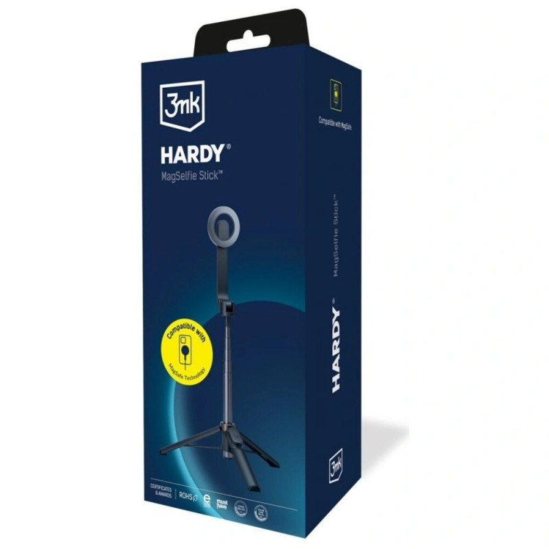 3MK HARDY MagSelfie Selfie Stick, Μαύρο