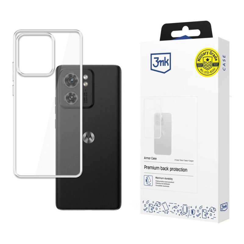 Θήκη 3MK Armor για Motorola Edge 40, Διάφανη