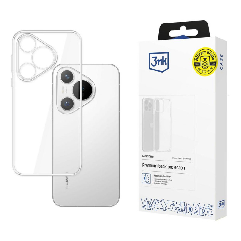 Θήκη 3MK Clear Case για Huawei Pura 70, διαφανής
