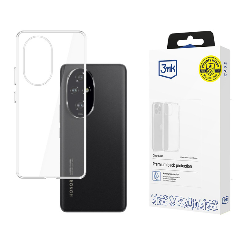 Θήκη 3MK Clear Case για Honor 200 Pro, διαφανής