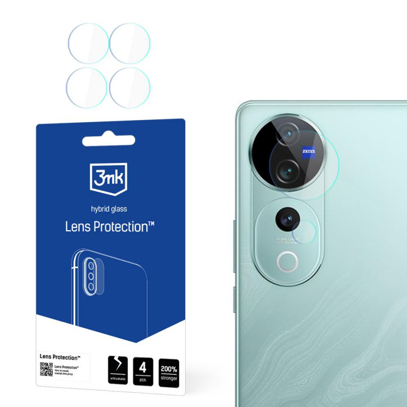 3MK Lens Protect Προστατευτικό Φακού Κάμερας για Vivo V40 (4 τεμ.)