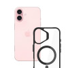Θήκη 3mk Satin Armor MagCase με MagSafe για Apple iPhone 16 Plus (W-3SAMaCa-AiP16Plu-0), Διάφανη με Μαύρο Πλαίσιο