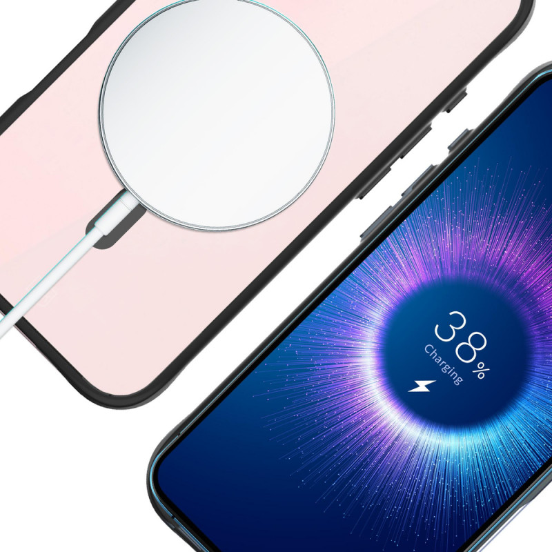 Θήκη 3mk Satin Armor MagCase με MagSafe για Apple iPhone 16 Plus (W-3SAMaCa-AiP16Plu-0), Διάφανη με Μαύρο Πλαίσιο