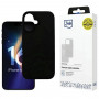 Θήκη σιλικόνης 3mk για Apple iPhone 16 Plus, μαύρη