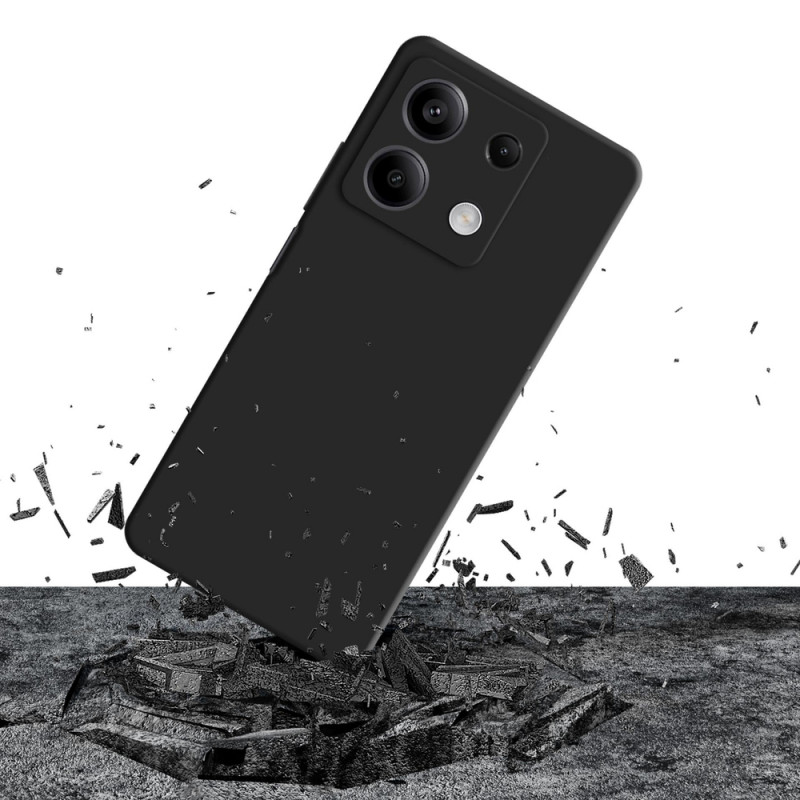 Θήκη σιλικόνης 3mk για Xiaomi Redmi Note 13 5G, μαύρη