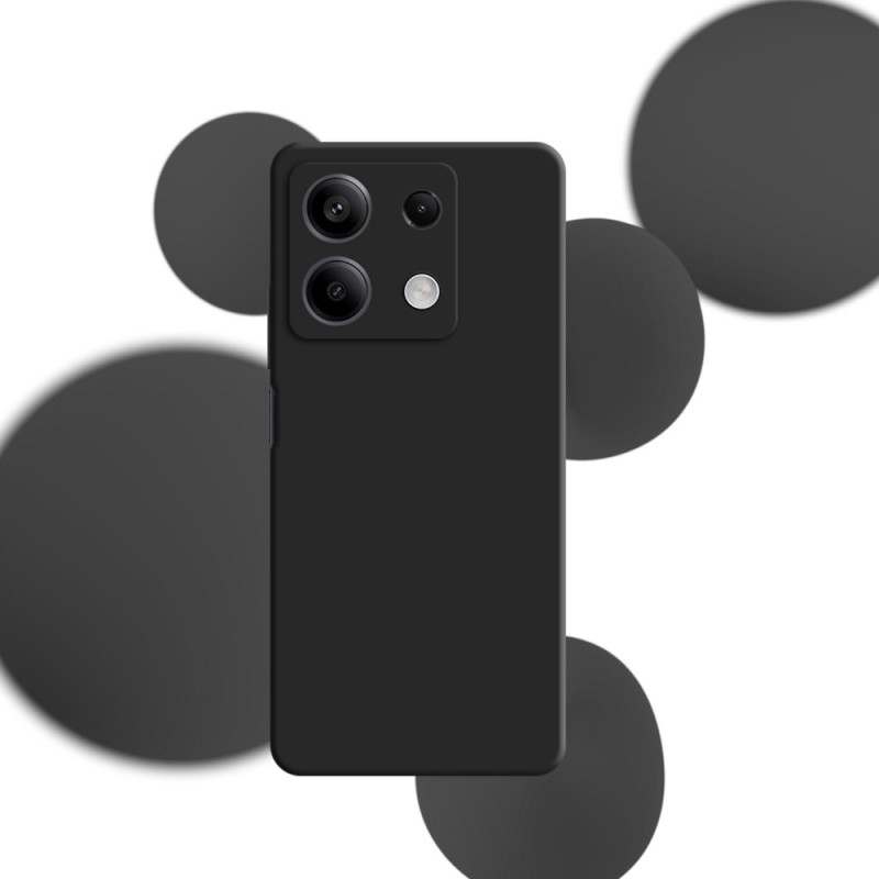 Θήκη σιλικόνης 3mk για Xiaomi Redmi Note 13 5G, μαύρη