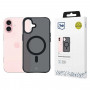 3mk Smoke MagCase με MagSafe για Apple iPhone 16 (W-3SmoMaCa-AiP16-0), Ημιδιαφανές