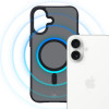3mk Smoke MagCase με MagSafe για Apple iPhone 16 (W-3SmoMaCa-AiP16-0), Ημιδιαφανές