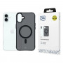 Θήκη 3mk Smoke MagCase με MagSafe για Apple iPhone 16 Plus (W-3SmoMaCa-AiP16Plu-0), Ημιδιαφανής