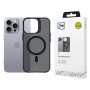 Θήκη 3mk Smoke MagCase με MagSafe για Apple iPhone 16 Pro Max (W-3SmoMaCa-AiP16PM-0), Ημιδιαφανής