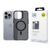 Θήκη 3mk Smoke MagCase με MagSafe για Apple iPhone 16 Pro Max (W-3SmoMaCa-AiP16PM-0), Ημιδιαφανής