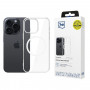 3mk Clear MagCase για Apple iPhone 16 Pro Max, Διάφανη