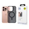 Θήκη 3mk Smoke MagCase με MagSafe για Apple iPhone 16 Pro, Ημιδιαφανής