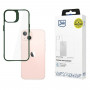 Θήκη προστασίας 3MK Satin Armor Case+ για Apple iPhone 15, πράσινη