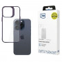 Θήκη προστασίας 3MK Satin Armor Case+ 3MK15639 για Apple iPhone 15 Pro, μωβ