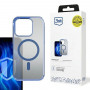 Θήκη 3MK Frosty MagCase για Apple iPhone 15 Pro Max, μπλε