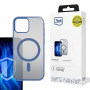 Θήκη 3MK Frosty MagCase για Apple iPhone 15, μπλε