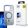 Θήκη 3MK Frosty MagCase για Apple iPhone 16 Pro Max, μπλε