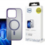 Θήκη smartphone 3MK Frosty MagCase MagSafe για Apple iPhone 15 Pro Max, μωβ
