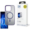 Θήκη smartphone 3MK Frosty MagCase MagSafe για Apple iPhone 13 Pro, μωβ